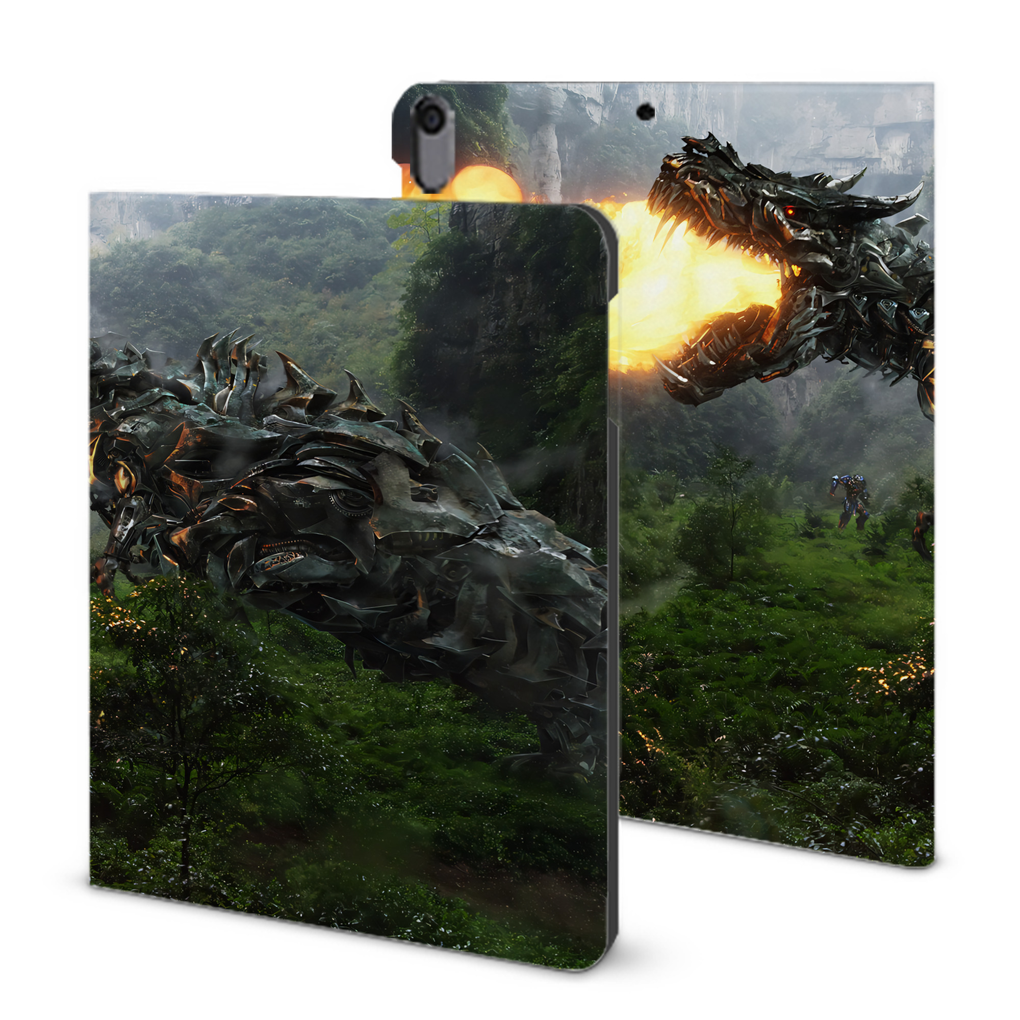 （画像用） Transformers トランスフォーマー IPad ケース ブック型 PUレザー TPU 耐衝撃 軽量 薄型 ペン収納なし 全面保護 IPad 各モデル対応